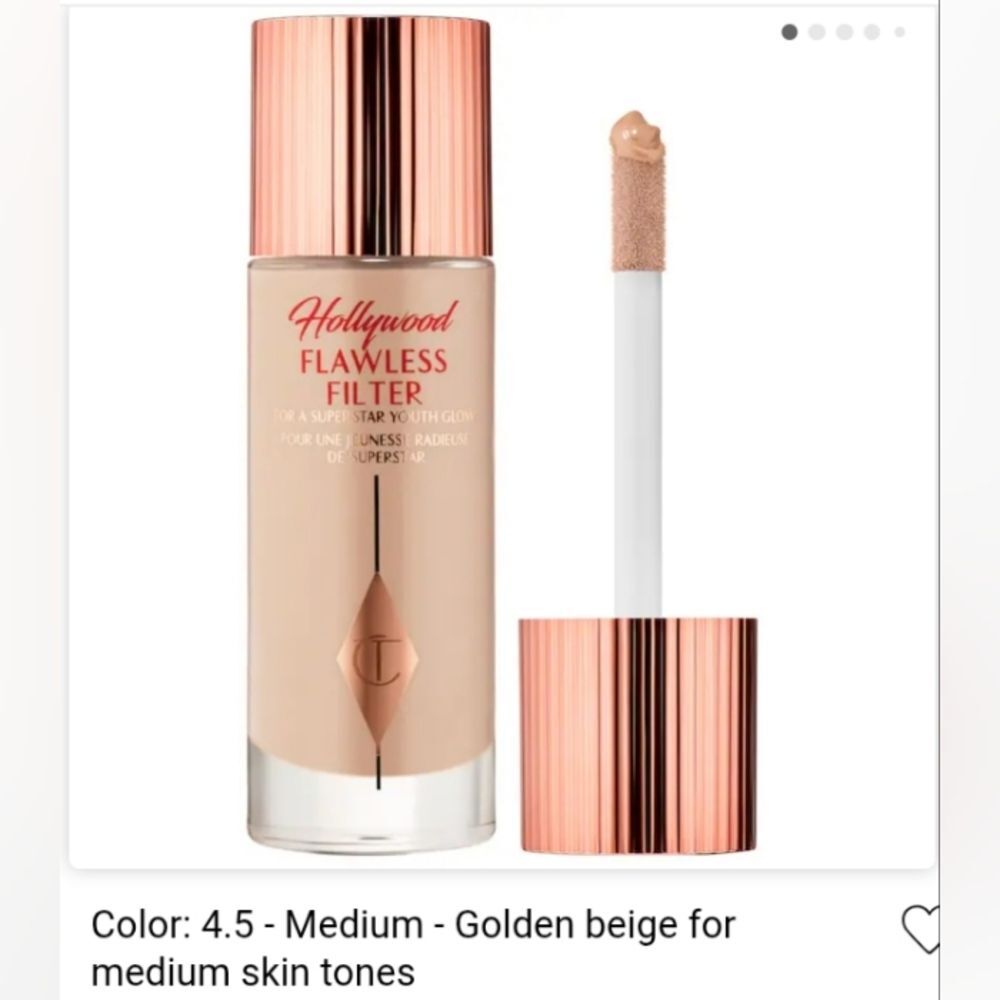 New Charlotte Tilbury Hollywood Flawless Filter 4.5 Medium